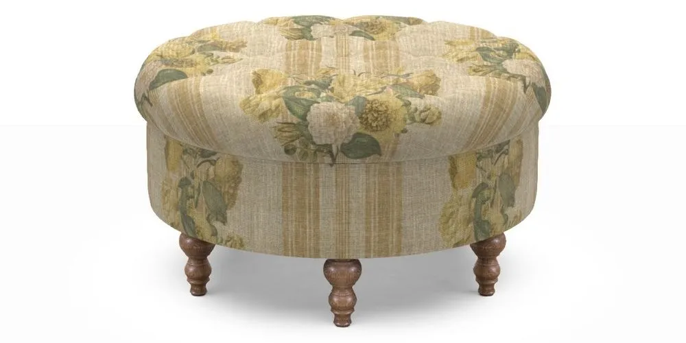 Bespoke Round Footstools