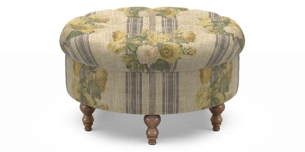 Bespoke Round Footstools