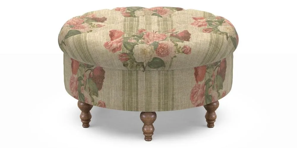 Bespoke Round Footstools