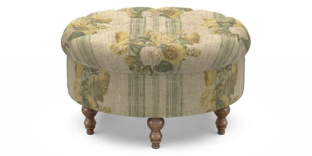 Bespoke Round Footstools