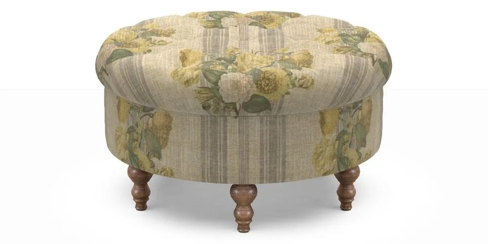 Bespoke Round Footstools