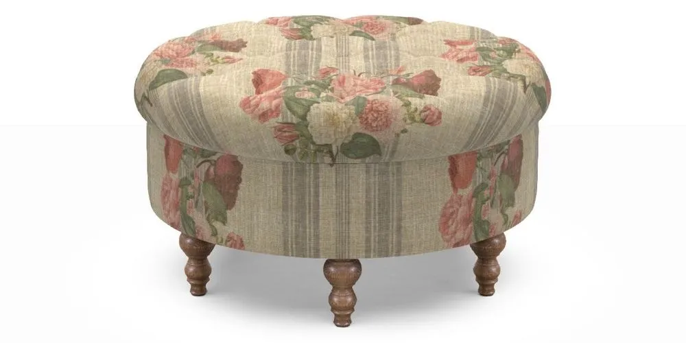 Bespoke Round Footstools