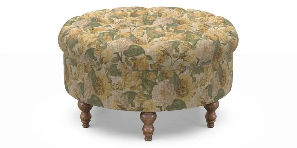 Bespoke Round Footstools