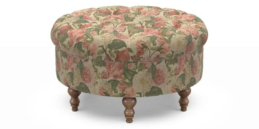 Bespoke Round Footstools