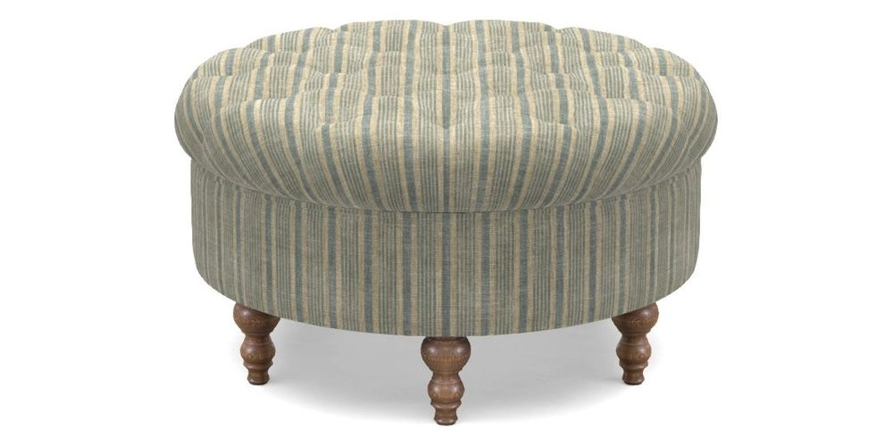 Bespoke Round Footstools