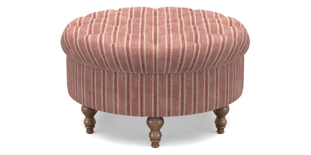 Bespoke Round Footstools