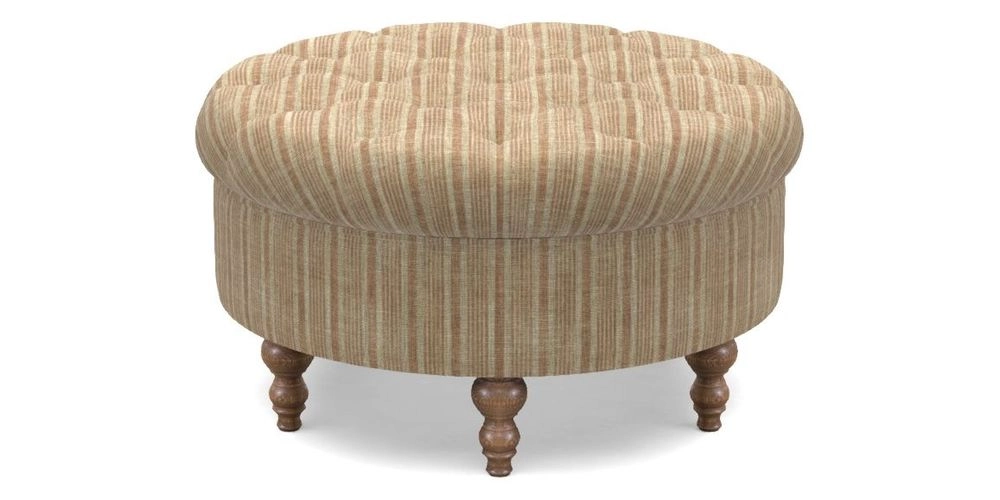 Bespoke Round Footstools