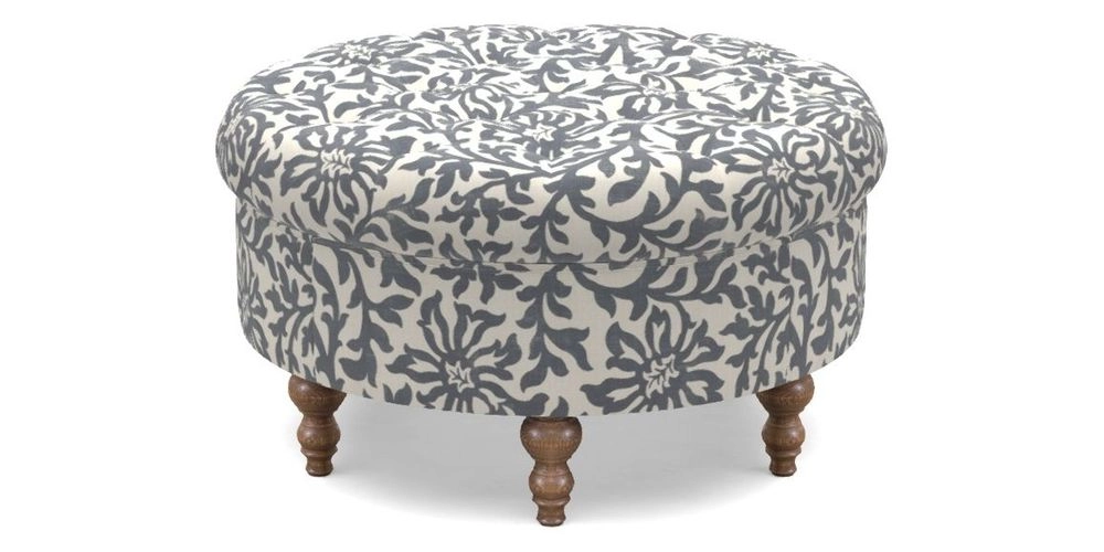 Bespoke Round Footstools