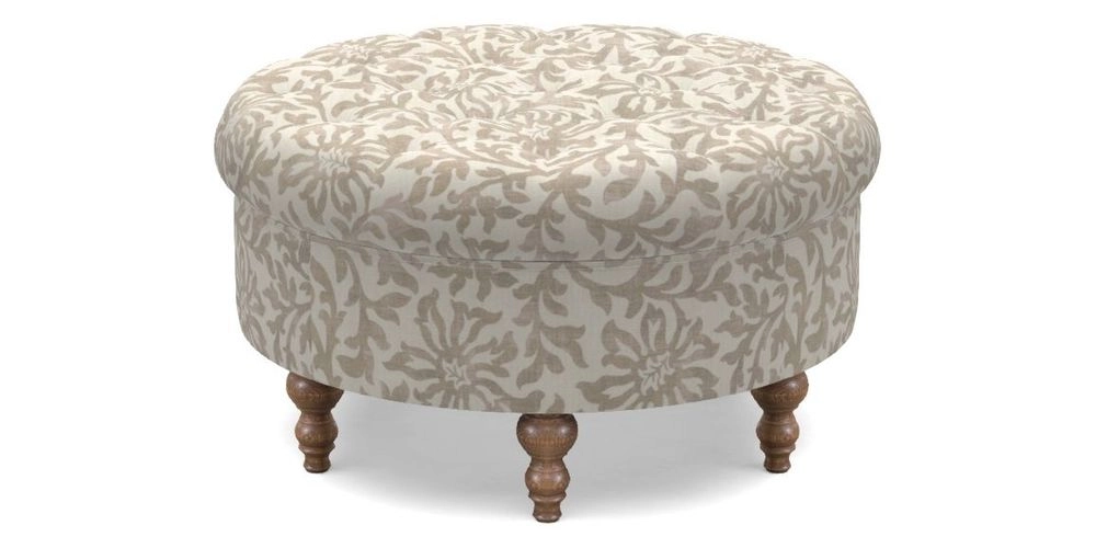 Bespoke Round Footstools