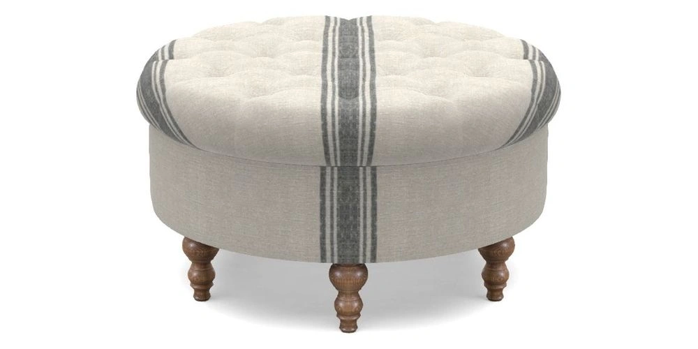 Bespoke Round Footstools