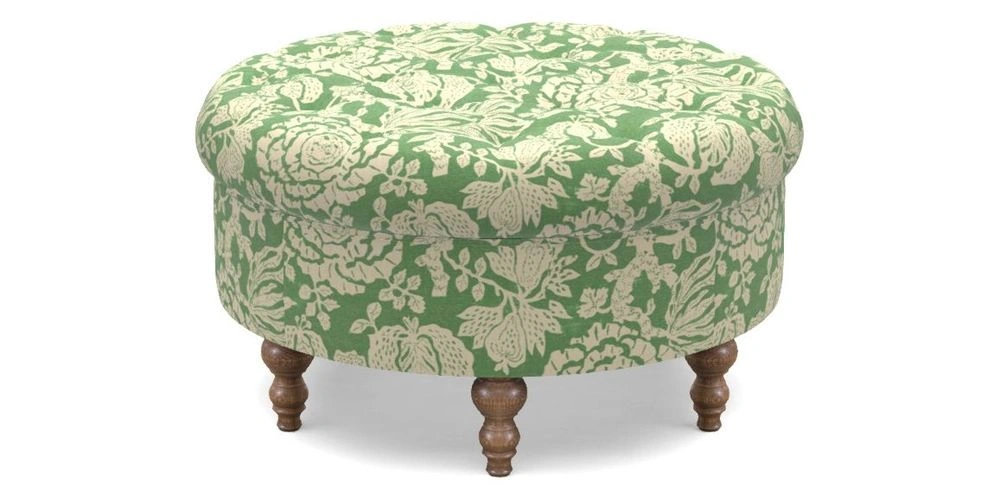 Bespoke Round Footstools