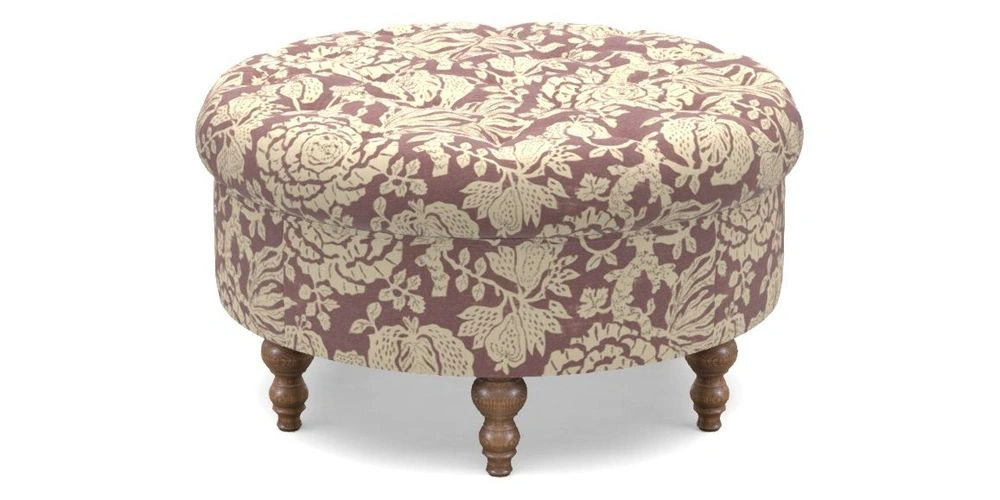 Bespoke Round Footstools