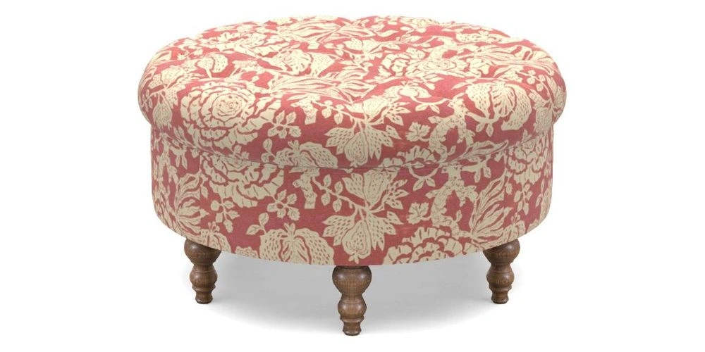 Bespoke Round Footstools