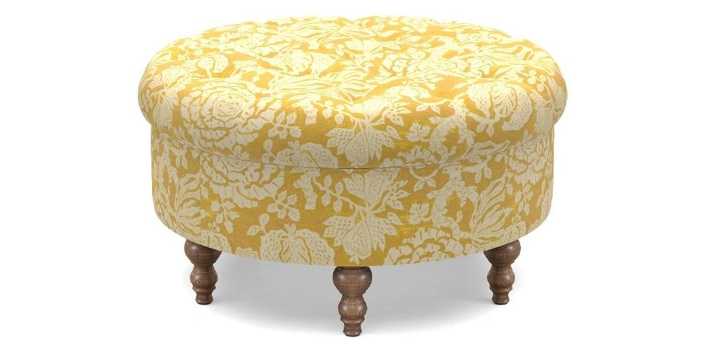 Bespoke Round Footstools