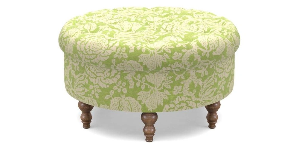 Bespoke Round Footstools