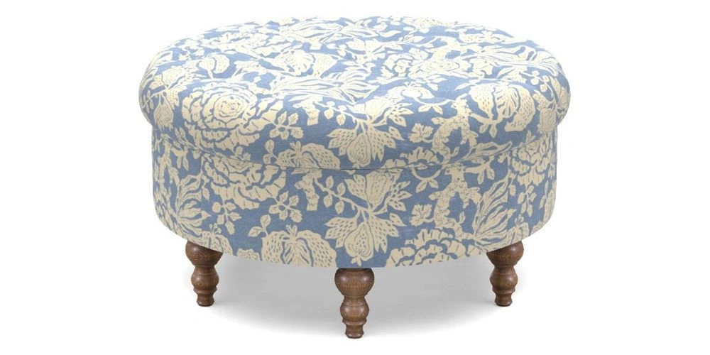 Bespoke Round Footstools