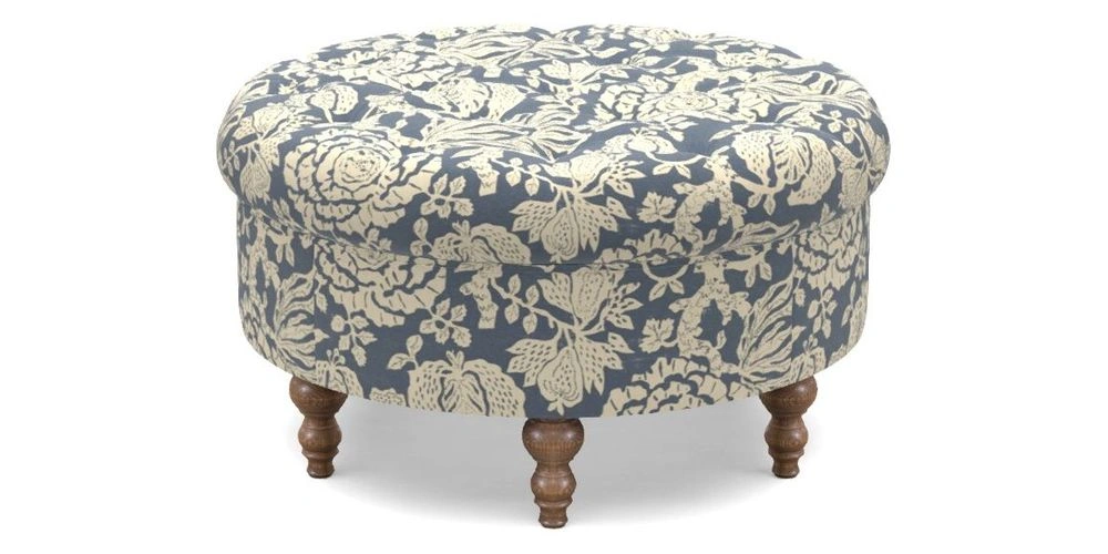 Bespoke Round Footstools