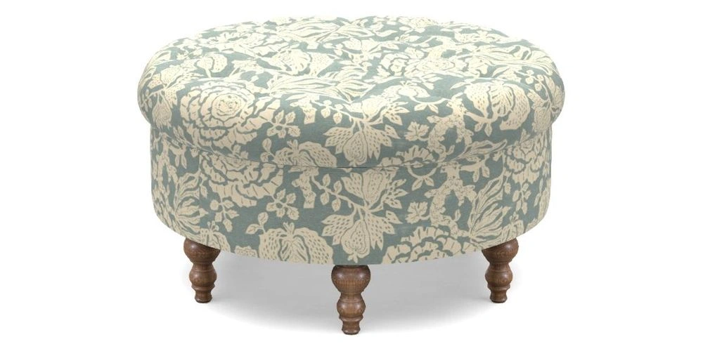 Bespoke Round Footstools
