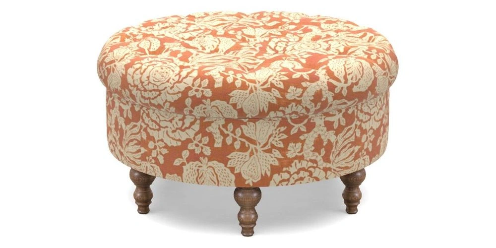 Bespoke Round Footstools