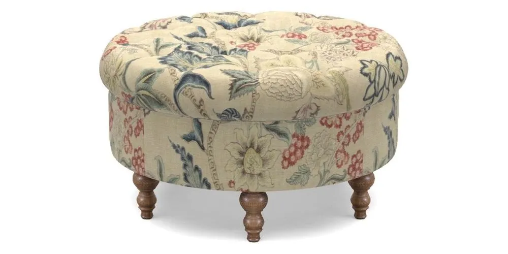 Bespoke Round Footstools