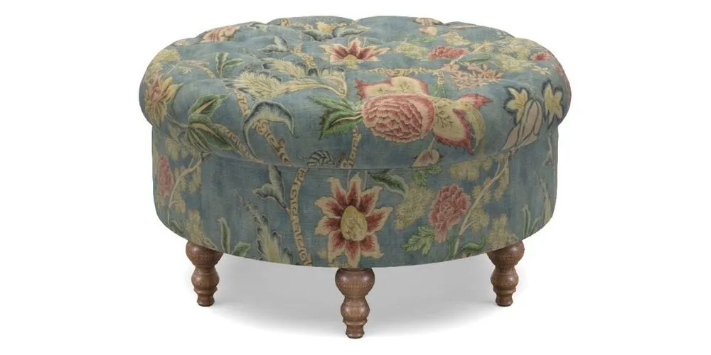 Bespoke Round Footstools