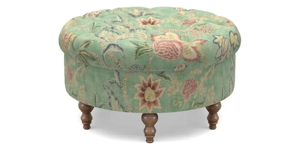 Bespoke Round Footstools