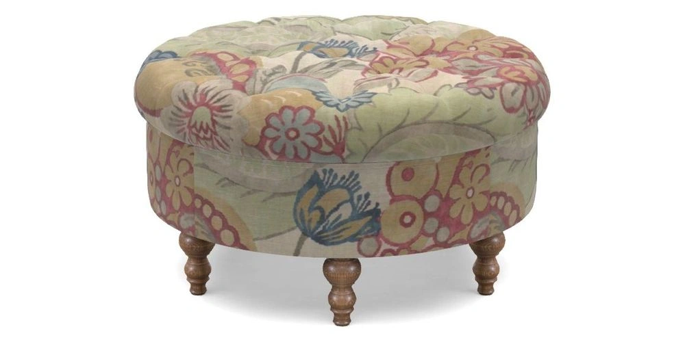 Bespoke Round Footstools