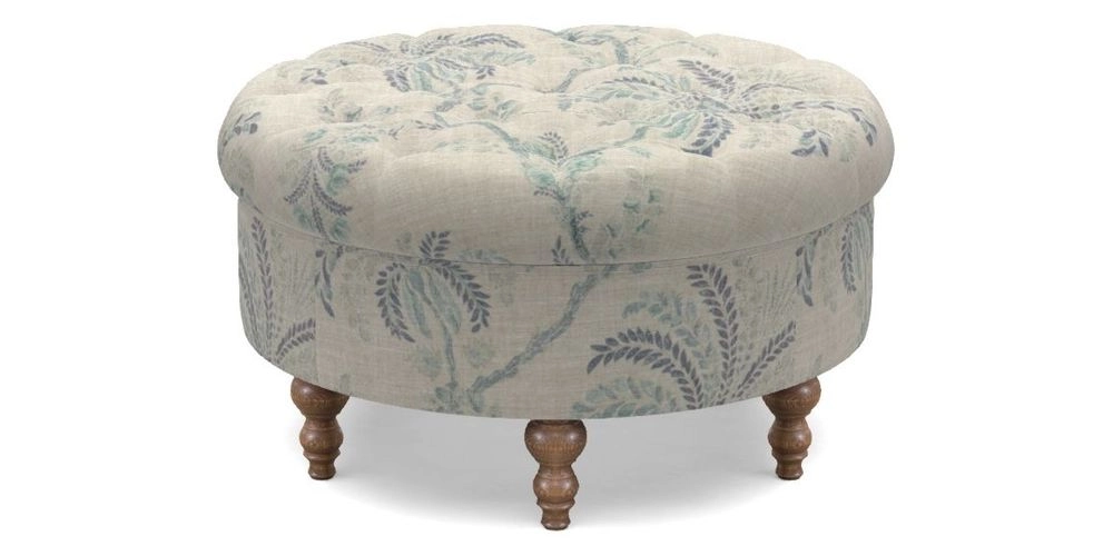 Bespoke Round Footstools