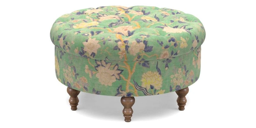Bespoke Round Footstools