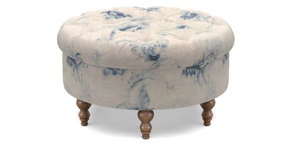 Bespoke Round Footstools