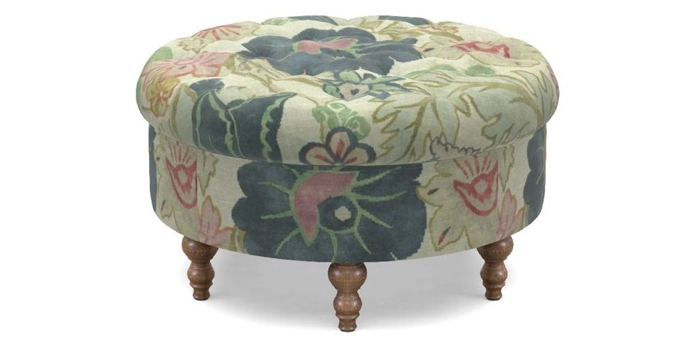 Bespoke Round Footstools