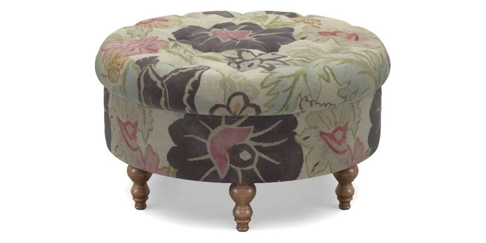 Bespoke Round Footstools