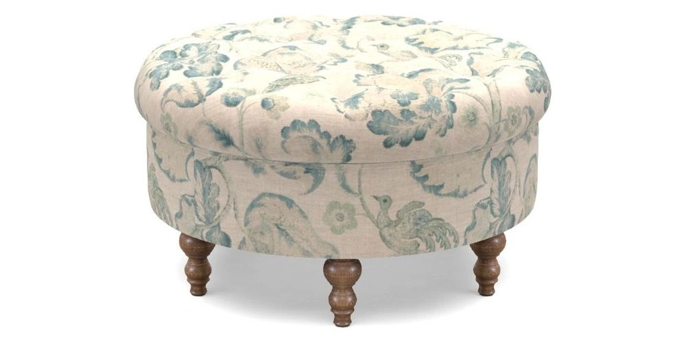 Bespoke Round Footstools