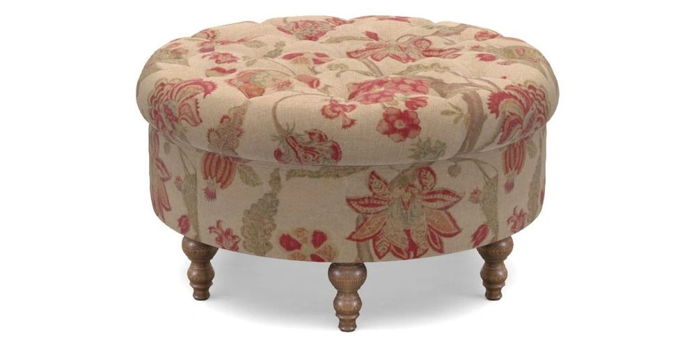 Bespoke Round Footstools