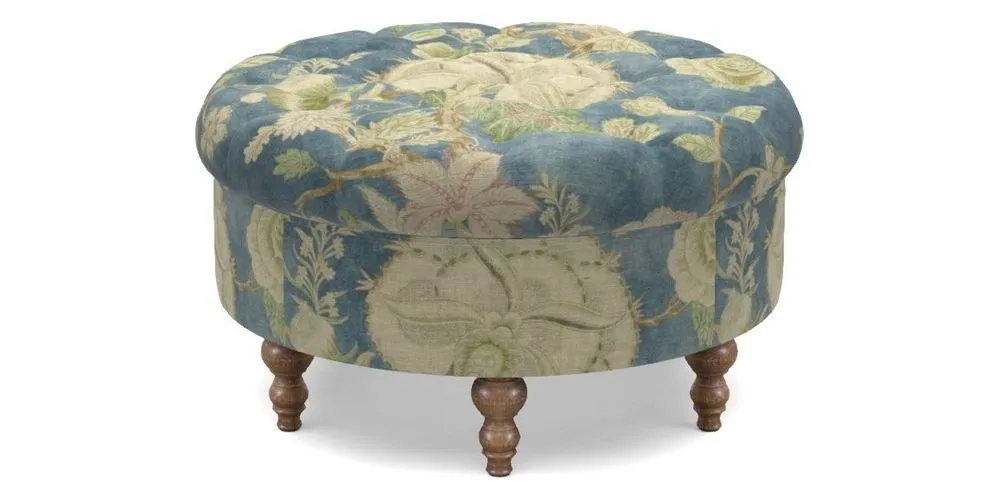 Bespoke Round Footstools