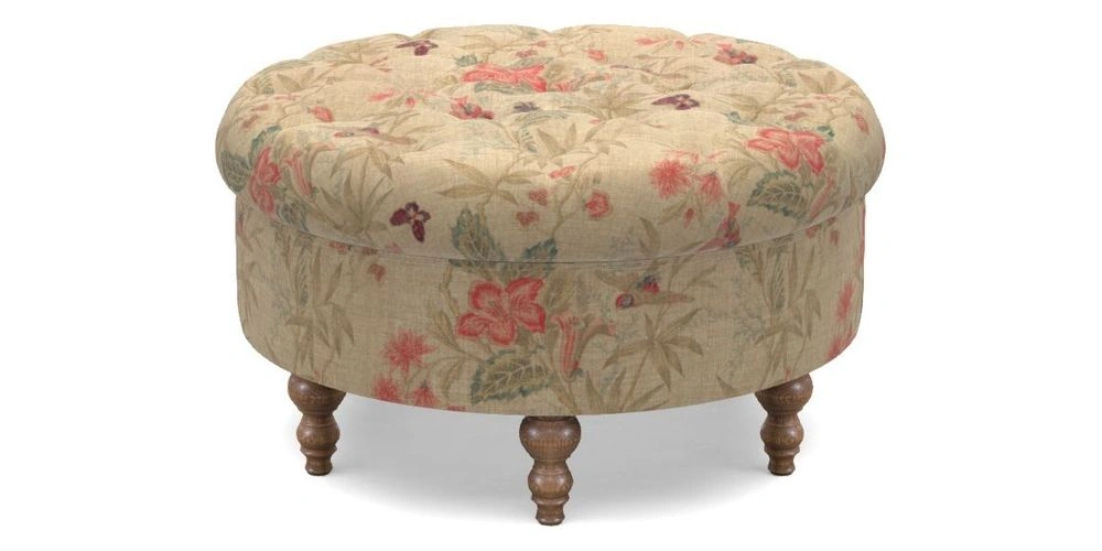 Bespoke Round Footstools