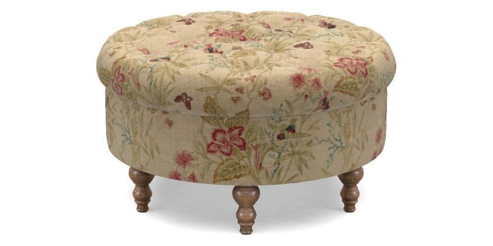 Bespoke Round Footstools