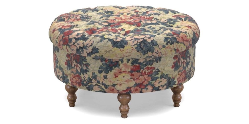 Bespoke Round Footstools