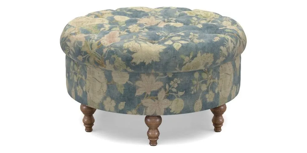 Bespoke Round Footstools