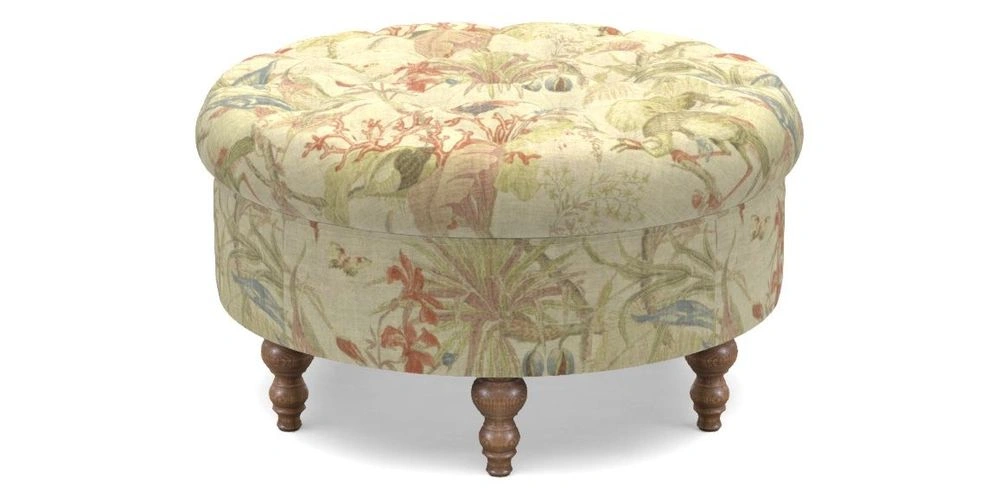 Bespoke Round Footstools