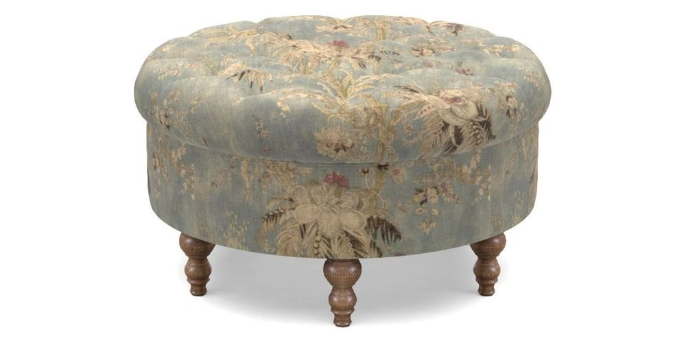 Bespoke Round Footstools