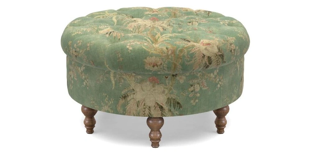 Bespoke Round Footstools