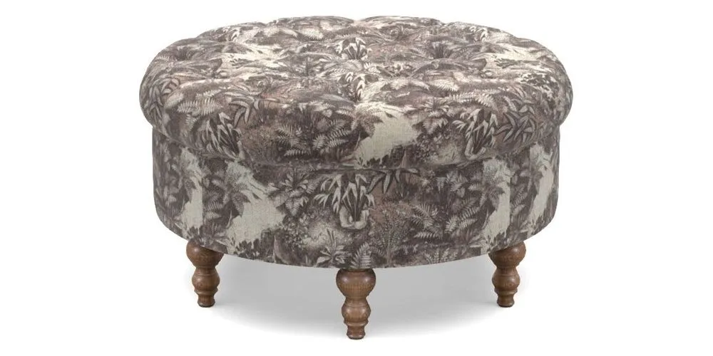 Bespoke Round Footstools