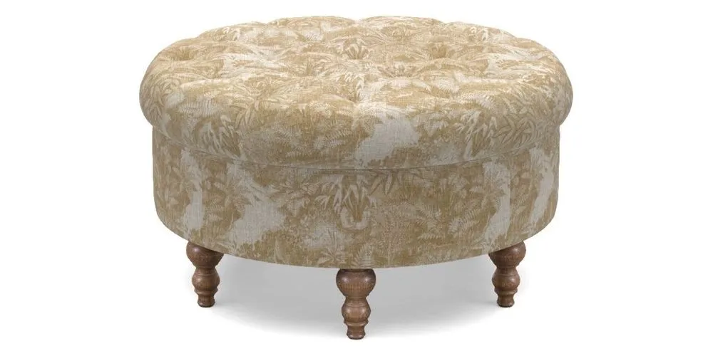 Bespoke Round Footstools