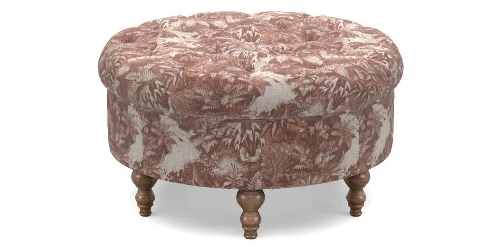 Bespoke Round Footstools