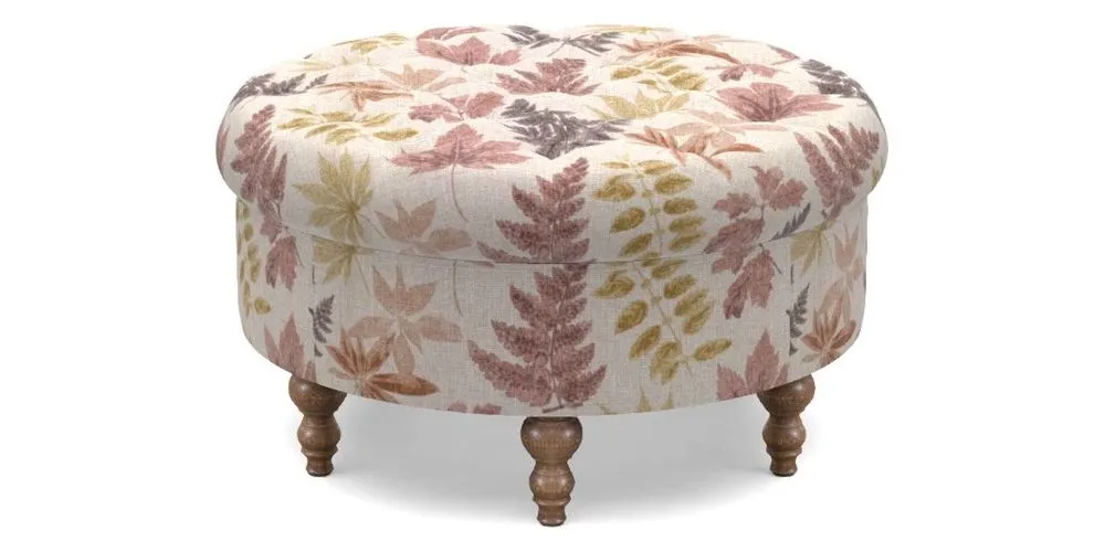 Bespoke Round Footstools