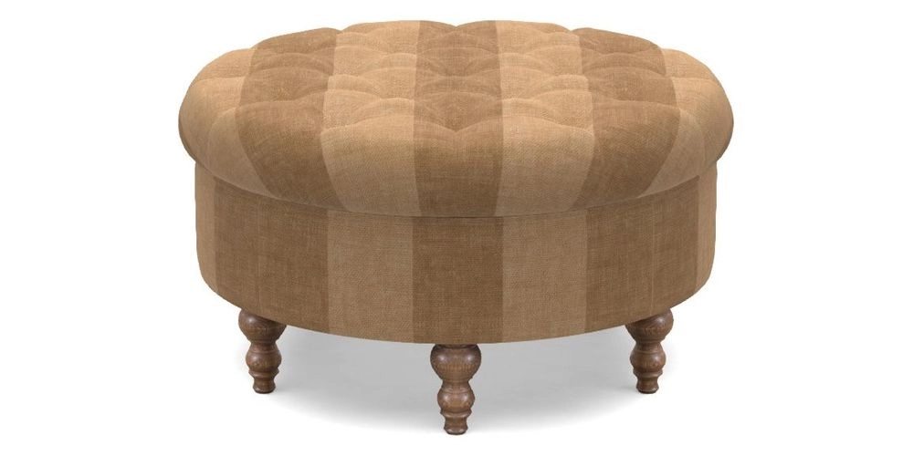 Bespoke Round Footstools