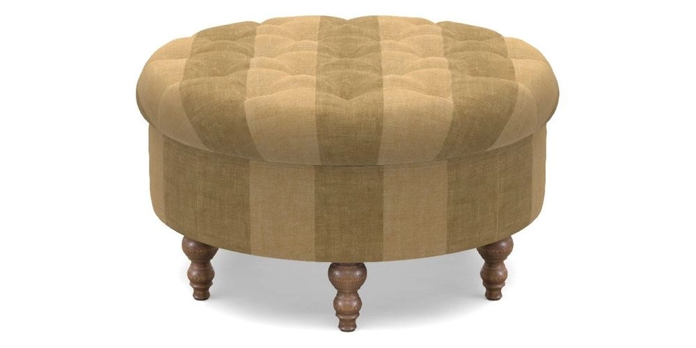 Bespoke Round Footstools