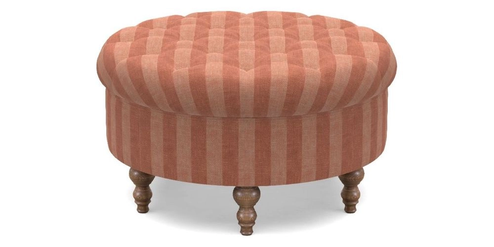 Bespoke Round Footstools