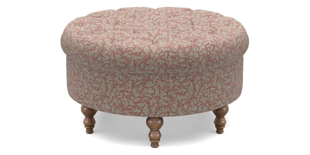 Bespoke Round Footstools